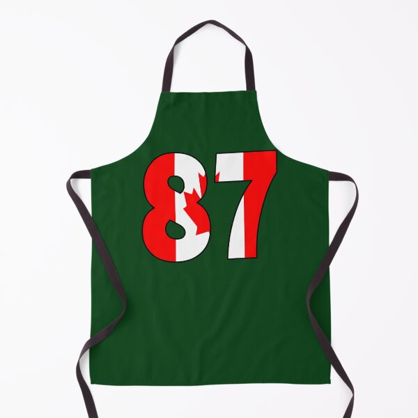 Item preview, Number 87 With Canadian Flag On The Background 466 designed and sold by MeilCane.