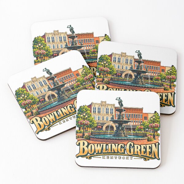 Item preview, Vintage Bowling Green Kentucky Travel Souvenir Landmark Gift designed and sold by MichaeIRellov.