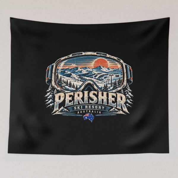 Item preview, Perisher Ski Resort designed and sold by TheEndDesign.