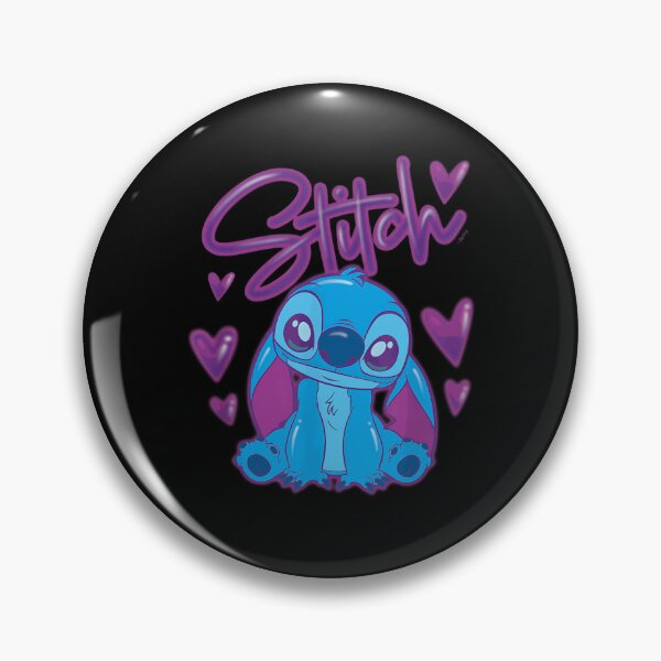 Item preview, Lilo & Stitch Airbrush Name & Hearts designed and sold by junglecolor.