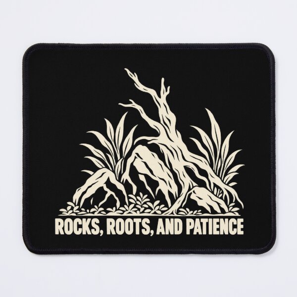Item preview, Rocks Roots And Patience Aquascaping Hardscape Design designed and sold by DreamLayerStudio.