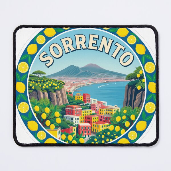 Item preview, Sorrento Coast Italy Sticker designed and sold by Imaginarium of Chaos falcon88 .