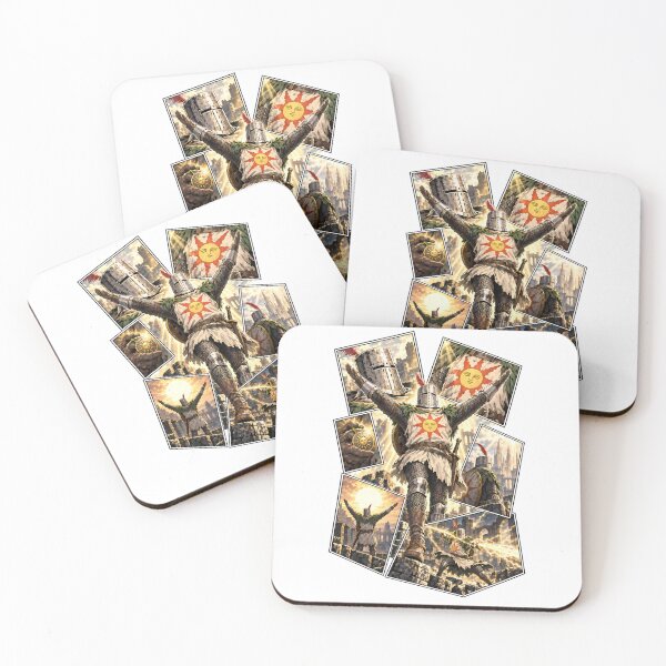 Item preview, Solaire of Astora Praise the Sun Collage designed and sold by PrestonChild.
