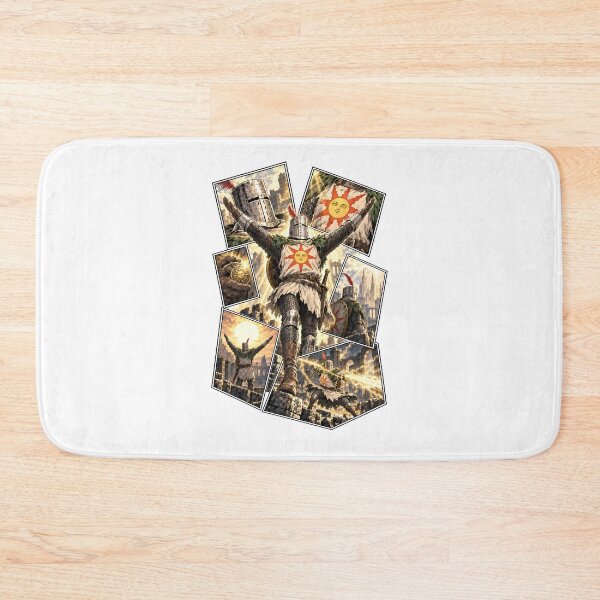 Item preview, Solaire of Astora Praise the Sun Collage designed and sold by PrestonChild.