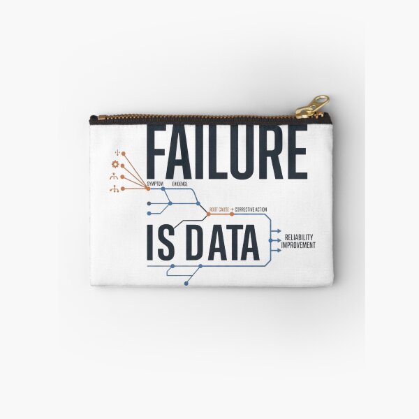 Item preview, Failure Is Data Reliability Engineer Design designed and sold by Amr Darwish Graphic designer.