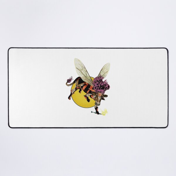 Item preview, Crazy Comic Book Flying Cow Superhero Halftone Art designed and sold by AndreasHeller.