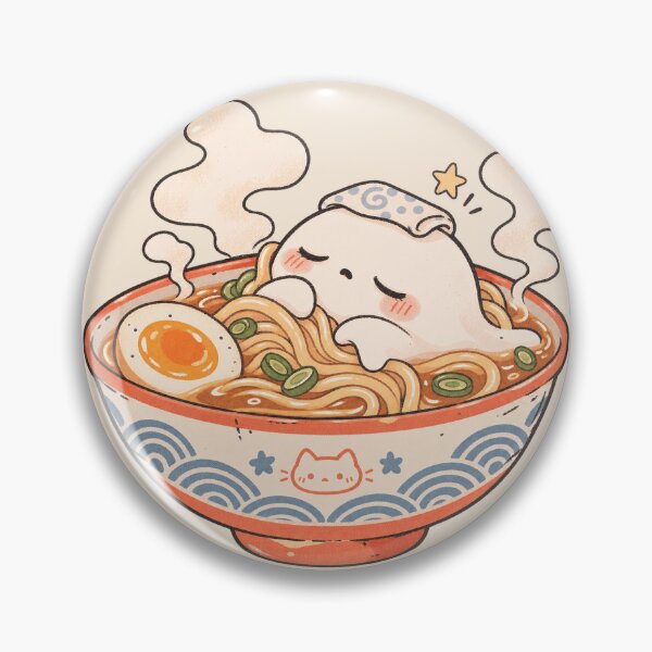 Item preview, Ghost Ramen Cute Japanese Food designed and sold by thatsmaddierose.