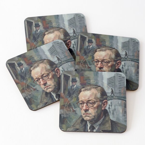 Item preview, Tinker Tailor Soldier Spy Cold War Fine Art Tribute designed and sold by Art's Diner.