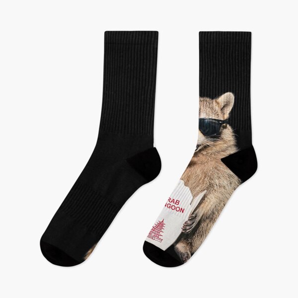 Item preview, Crab Rangoon Funny Raccoon Eating Chinese Food designed and sold by EricCotanori.