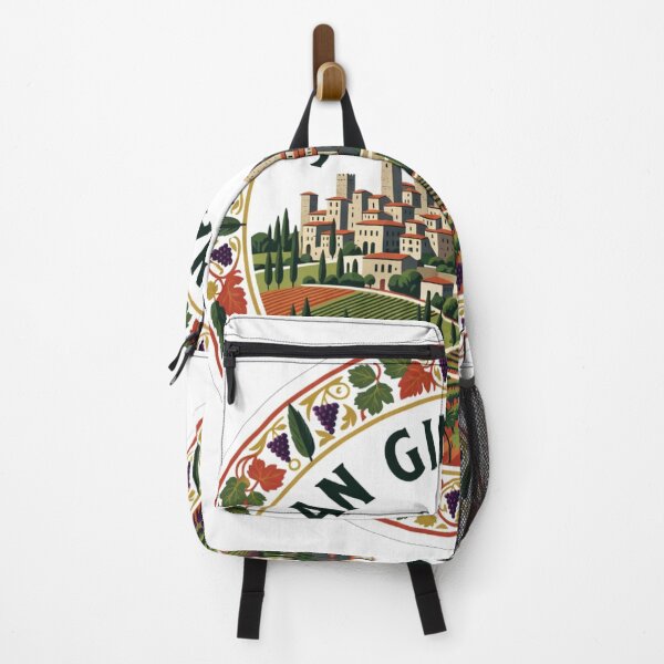 Item preview, San Gimignano Towers Italy Sticker designed and sold by Imaginarium of Chaos falcon88 .