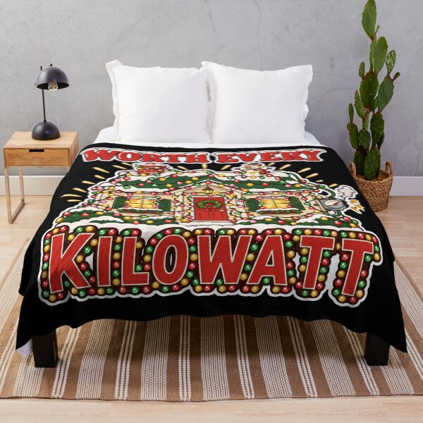Item preview, Worth Every Kilowatt Funny Christmas Lights Dad designed and sold by Ela-graphicwiz.
