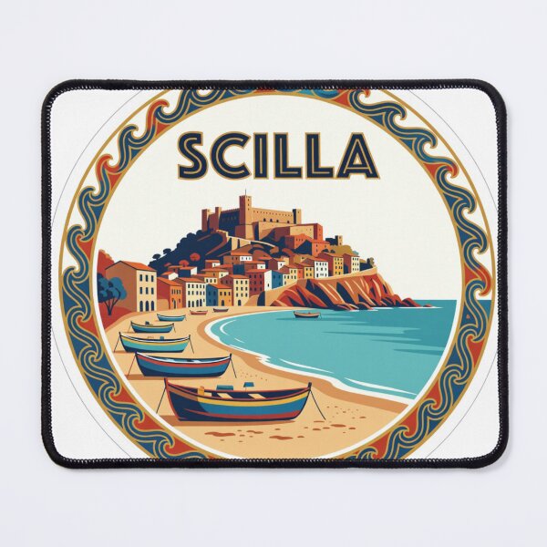 Item preview, Scilla Village Italy Sticker designed and sold by Imaginarium of Chaos falcon88 .