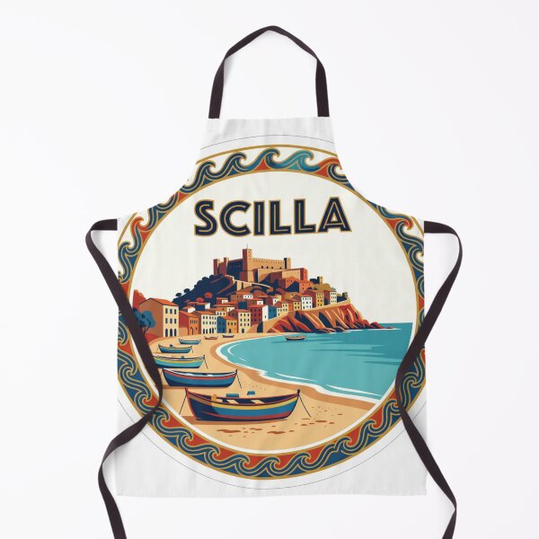 Item preview, Scilla Village Italy Sticker designed and sold by Imaginarium of Chaos falcon88 .