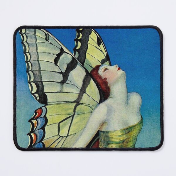 Item preview, Poster 1923 Flapper Butterfly Life designed and sold by FredyCarls.