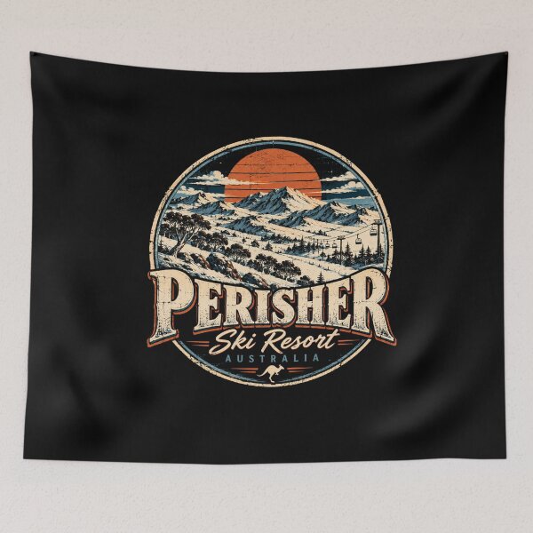 Item preview, Perisher Ski Resort designed and sold by TheEndDesign.