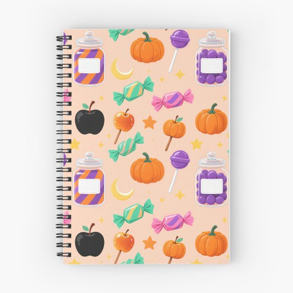Item preview, Retro Halloween Candy Pumpkin Apple Pattern designed and sold by Mimoshi ⭐⭐⭐⭐⭐.