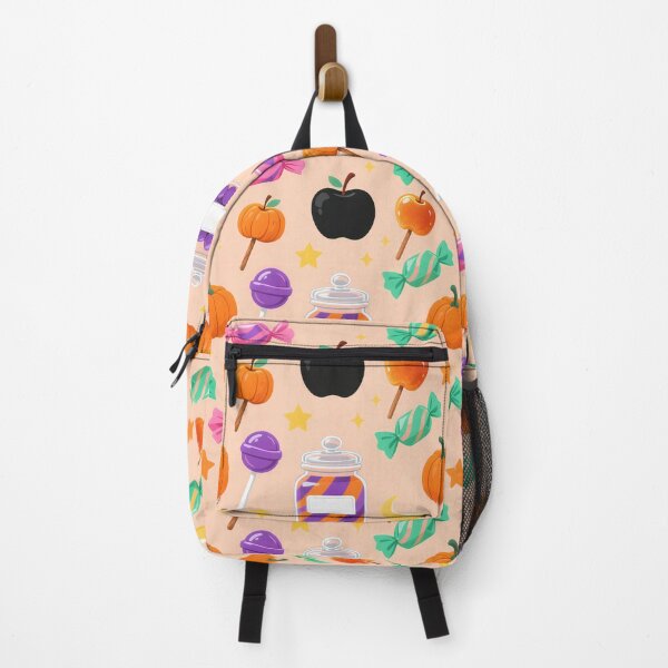 Item preview, Retro Halloween Candy Pumpkin Apple Pattern designed and sold by Mimoshi ⭐⭐⭐⭐⭐.