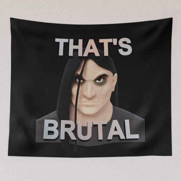 Item preview, That's brutal Metalocalypse™  designed and sold by Wiko Glitch.