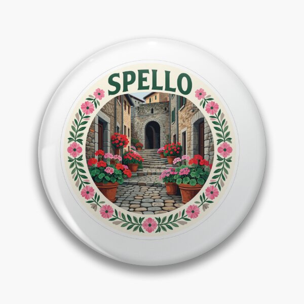 Artikelvorschau, Aufkleber „Spello Umbria Italy“ entworfen und verkauft von Imaginarium of Chaos falcon88 .