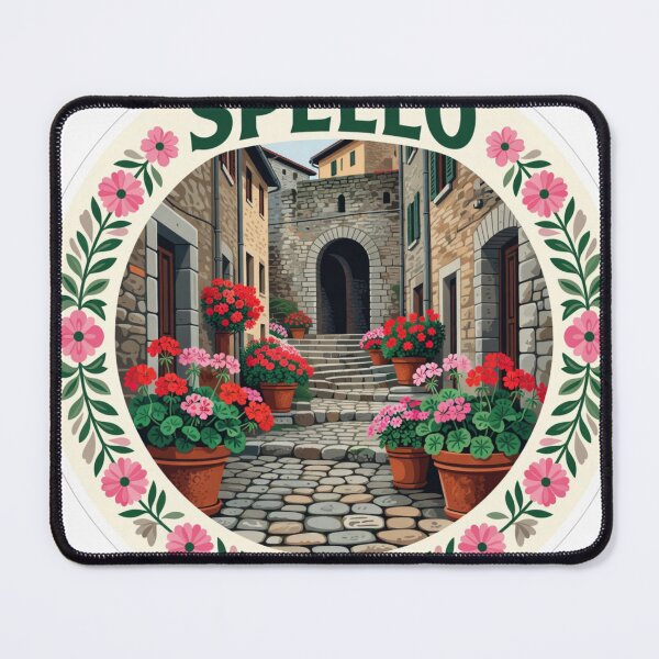 Item preview, Spello Umbria Italy Sticker designed and sold by Imaginarium of Chaos falcon88 .