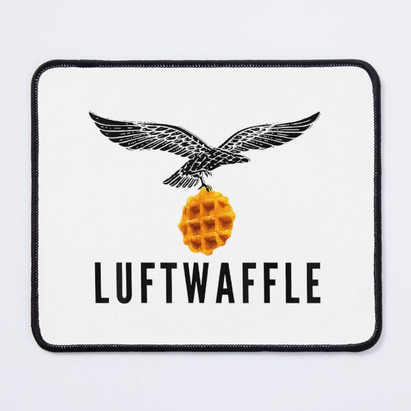 Item preview, Luftwaffle Funny Food Pun Eagle Waffle Breakfast designed and sold by EricCotanori.
