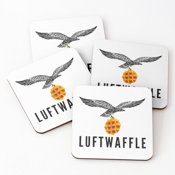 Item preview, Luftwaffle Funny Food Pun Eagle Waffle Breakfast  designed and sold by EricCotanori.