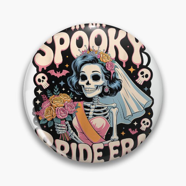 Item preview, in My Spooky Bride Era Halloween Skeleton Wedding Bride T-Shirt designed and sold by hapitoss.
