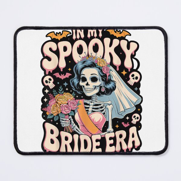 Item preview, in My Spooky Bride Era Halloween Skeleton Wedding Bride T-Shirt designed and sold by hapitoss.