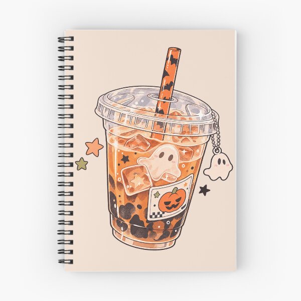 Item preview, Halloween Boba Cute Ghost Bubble Tea designed and sold by thatsmaddierose.
