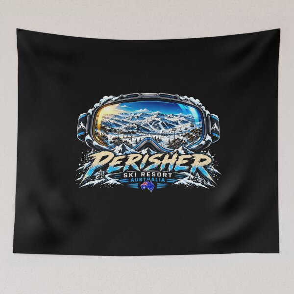 Item preview, Perisher Ski Resort designed and sold by TheEndDesign.