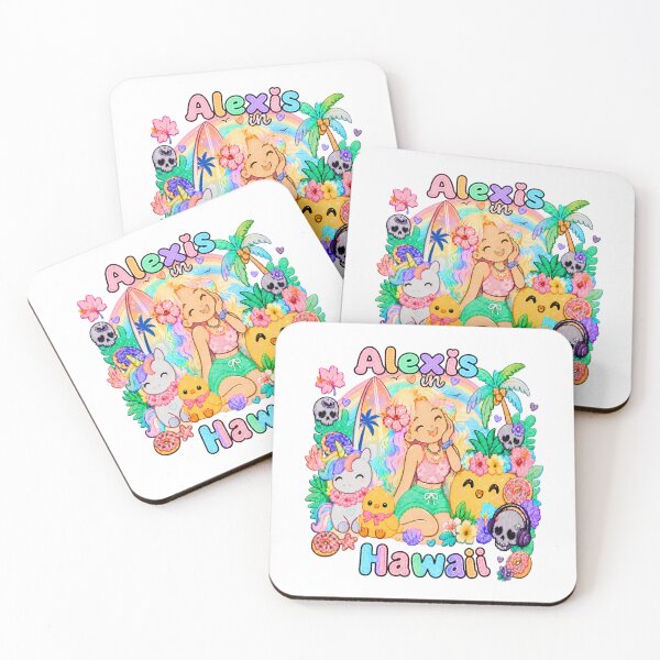 Item preview, Alexis Name Gift Pastel Goth Hawaii Kawaii Aesthetic designed and sold by TheChalkyFox.