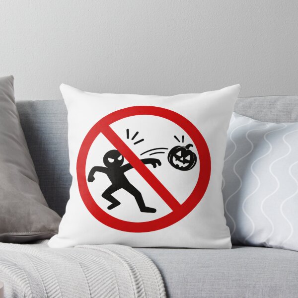 Item preview, No Pumpkin Throwing designed and sold by MonkiFlipp.