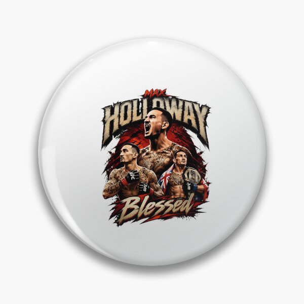 Item preview, Max Holloways Blessed MMA Fighter designed and sold by babyka776.