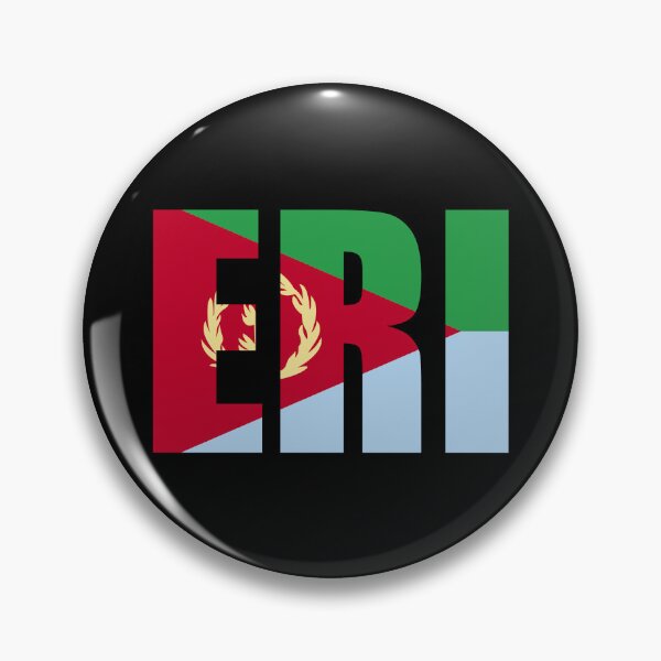 Item preview, Eritrea Flag Initials ER designed and sold by shitpostee.