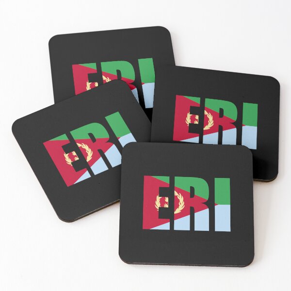 Item preview, Eritrea Flag Initials ER designed and sold by shitpostee.