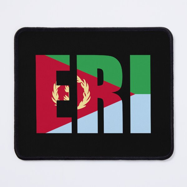 Item preview, Eritrea Flag Initials ER designed and sold by shitpostee.