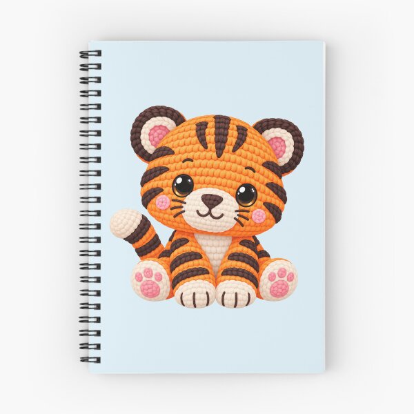 Item preview, Amigurumi - Crochet Tiger designed and sold by Myra365Art.