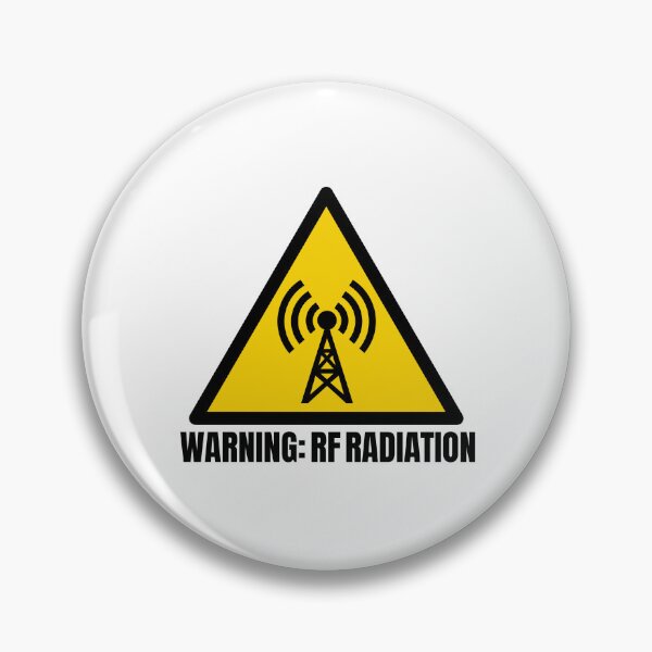 Item preview, Ham Radio RF Radiation Warning Sign for Operators designed and sold by AnnSign.