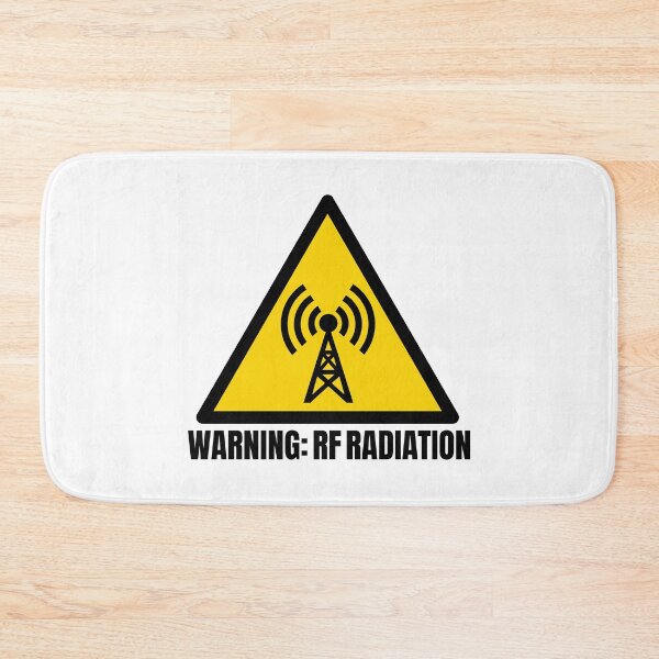 Item preview, Ham Radio RF Radiation Warning Sign for Operators designed and sold by AnnSign.