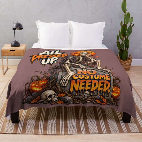 Item preview, funny skeleton - All dressed up... designed and sold by Bone & Banter.