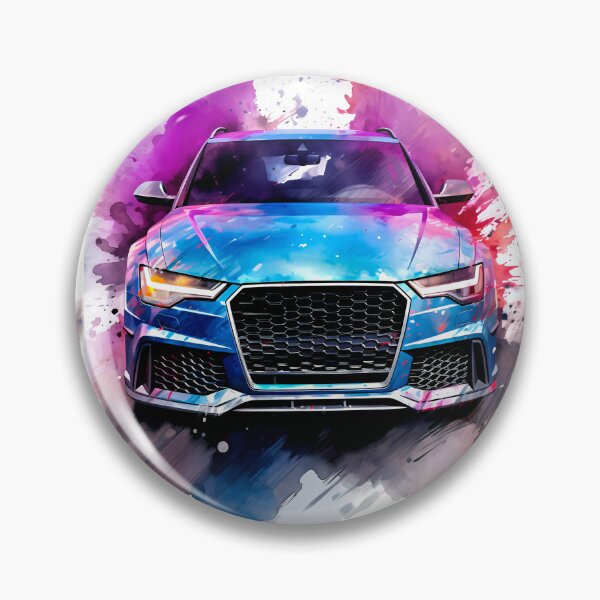 Item preview, Colorful Performance Car Watercolor Splash Art designed and sold by RevUpDesign.