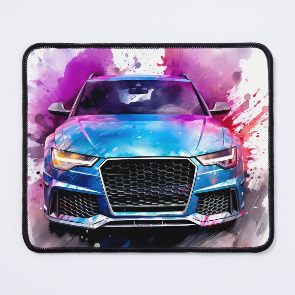 Item preview, Colorful Performance Car Watercolor Splash Art designed and sold by RevUpDesign.