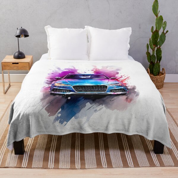 Item preview, Colorful Performance Car Watercolor Splash Art designed and sold by RevUpDesign.