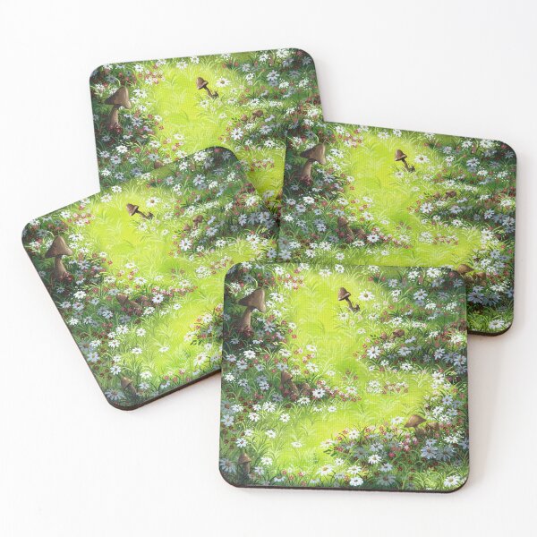 Item preview, Mushroom Field designed and sold by MollieHannahArt.