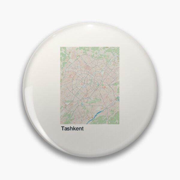 Item preview, Tashkent Minimalistic Map Art designed and sold by MapsNerd.