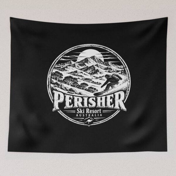 Item preview, Perisher Ski Resort designed and sold by TheEndDesign.