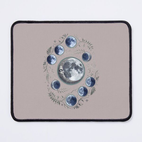 Item preview, Celestial Moon Phases Sequence on Black Tee-96 designed and sold by DennisLehnort.