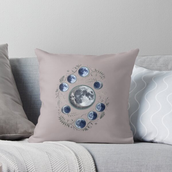 Item preview, Celestial Moon Phases Sequence on Black Tee-96 designed and sold by DennisLehnort.