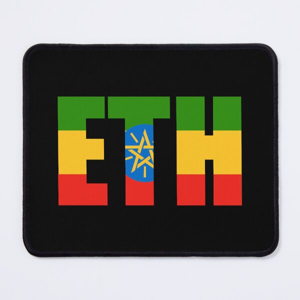 Item preview, Ethiopia Flag Initials ET designed and sold by shitpostee.