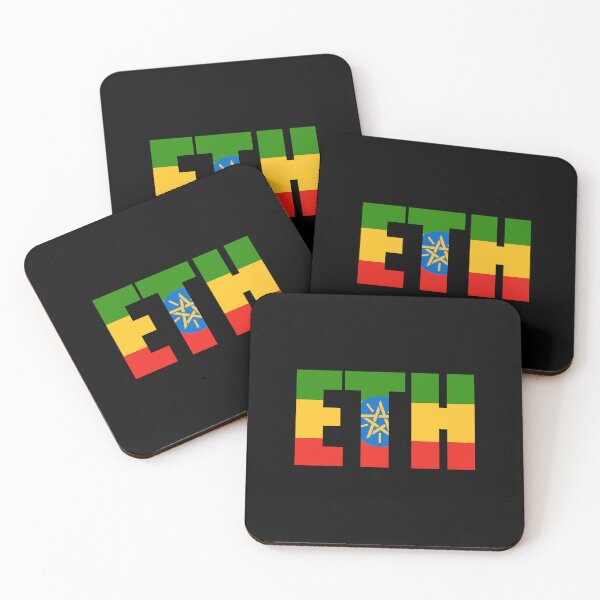 Item preview, Ethiopia Flag Initials ET designed and sold by shitpostee.